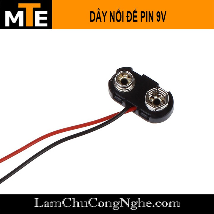 Dây nối đế pin 9V