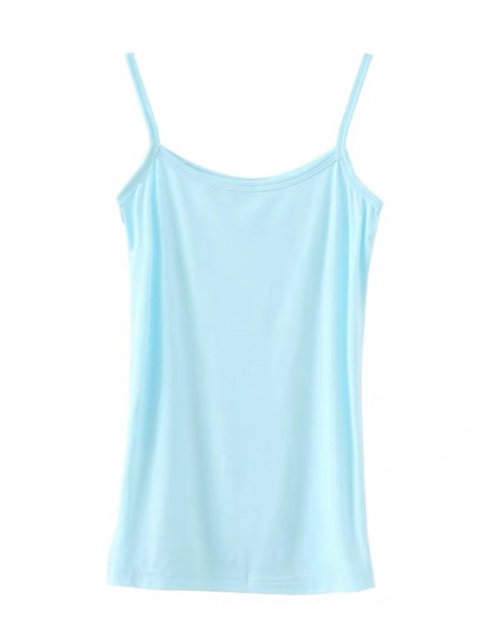 Áo Thun 2 Dây Nữ Dáng Ôm Thun Cotton Co Giãn Tốt