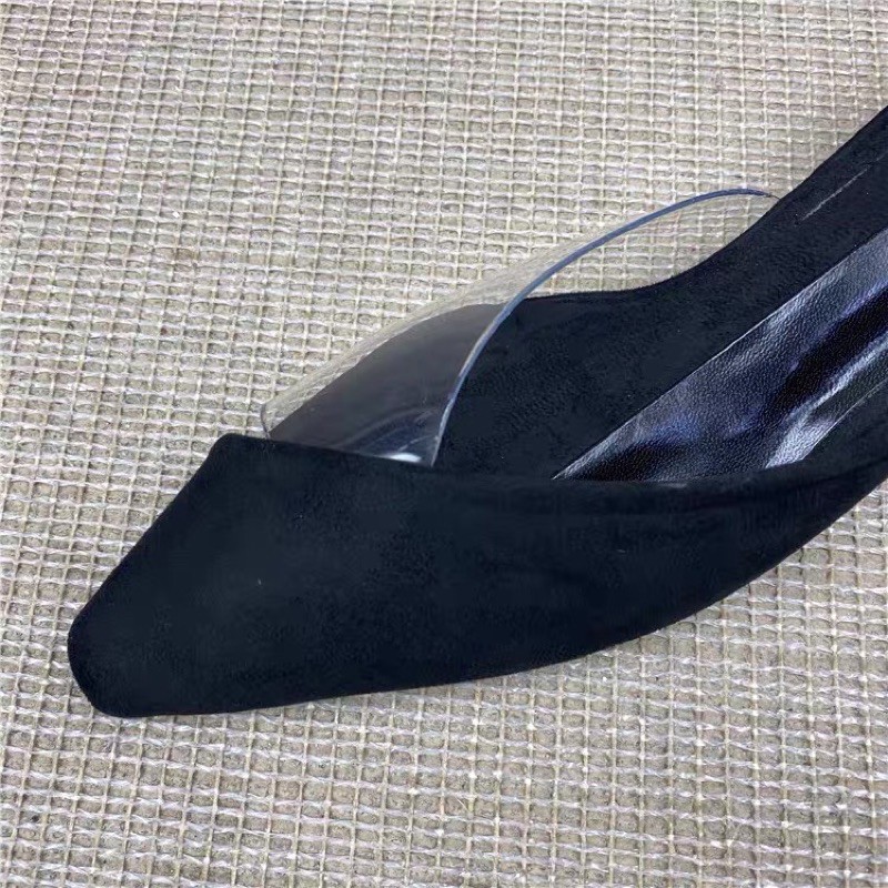 Dép sục da lộn Zara