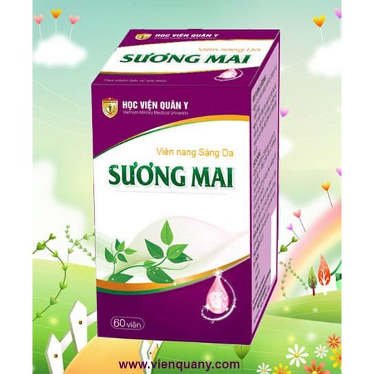 Viên Uống Sáng Da Sương Mai - Học viện Quân Y