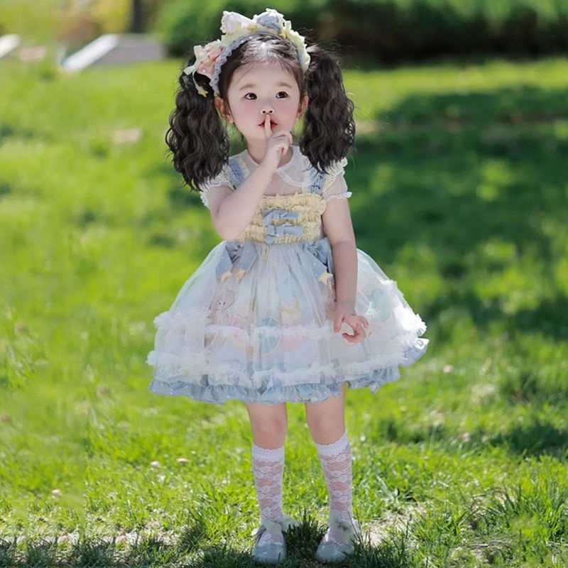 Tóc Giả Đuôi Ngựa Xoăn Cột Dây Tự Nhiên Có Thể Zallolita Trẻ Em Bán Chạy