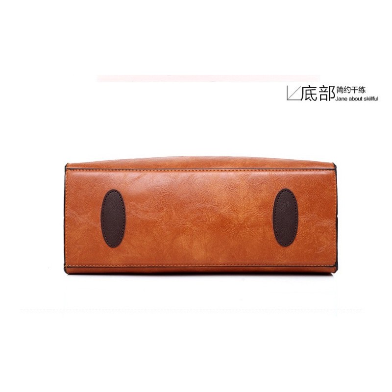 túi xách cỡ lớn 𝙑𝙚𝙧𝙤𝙣𝙞𝙘𝙖 𝙩𝙤𝙩𝙚 𝙗𝙖𝙜 by DMA màu nâu bò retro | BigBuy360 - bigbuy360.vn