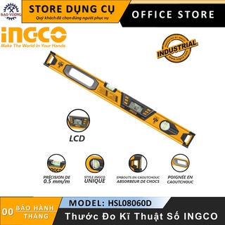 600mm Thước đo kĩ thuật số INGCO HSL08060D