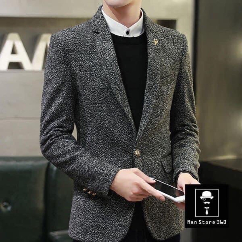 Áo vest dạ nam 2 lớp chuẩn hình | BigBuy360 - bigbuy360.vn