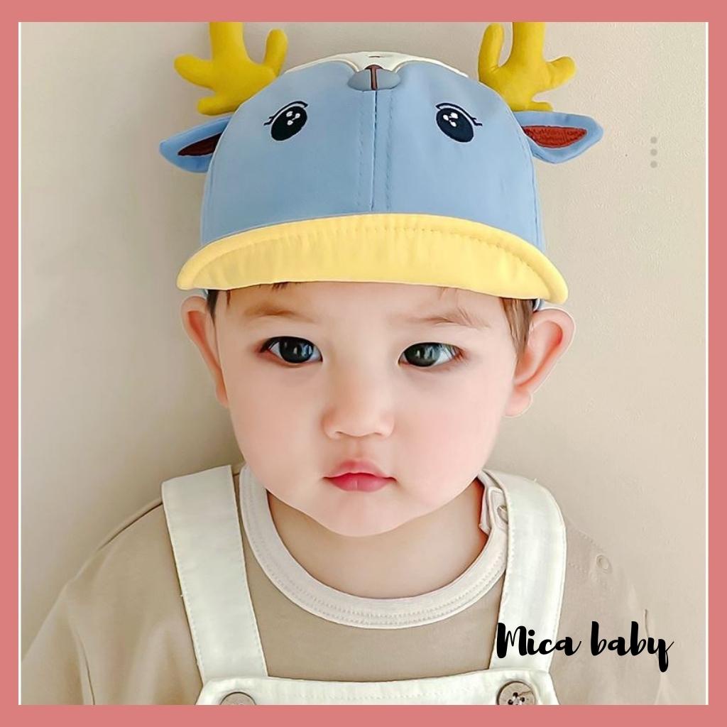 Mũ lưỡi trai hình nai dễ thương cho bé MH119 Mica Baby