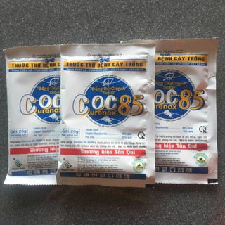 Trừ bệnh trên cây mai Coc 85 20gr