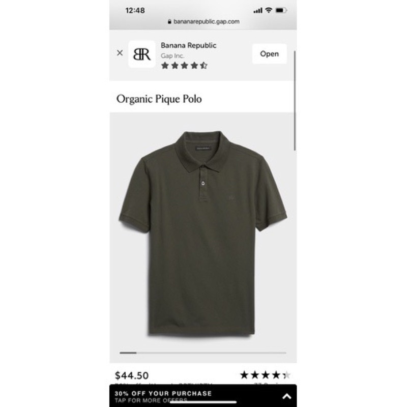 [Auth Mỹ] Áo Polo Hollister/ Banana Republic dành cho Nam chính hãng đủ màu /size