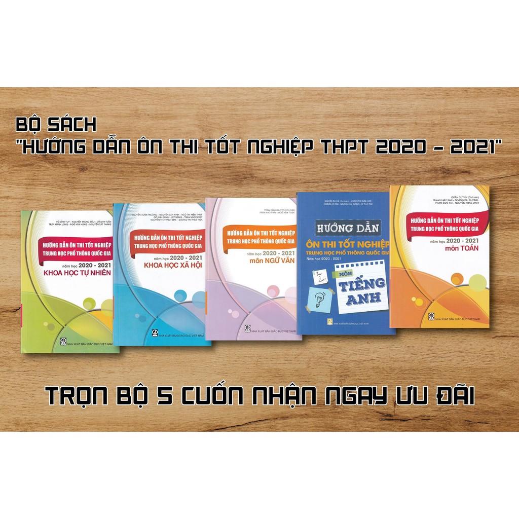 [Mã LIFEXANH03 giảm 10% đơn 500K] Sách - Hướng dẫn ôn thi tốt nghiệp THPT quốc gia năm học 2021 - 2022 (Trọn bộ)