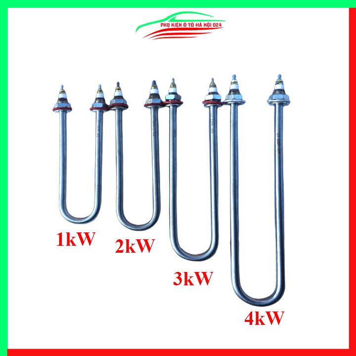 Thanh Điện Trở Nhiệt Nấu Nước Chữ U 220VAC Bằng Thép Không Gỉ