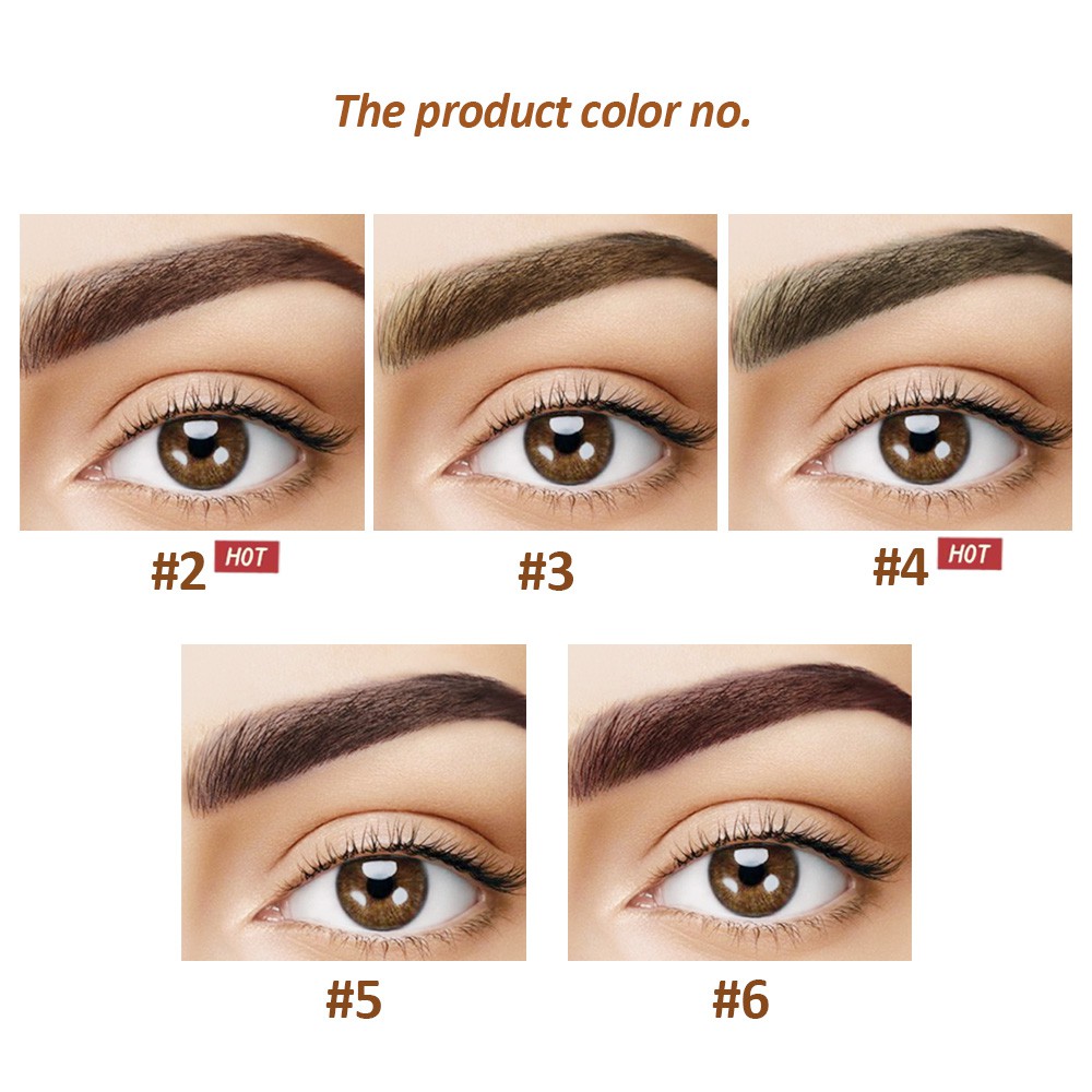 SANIYE (hàng Mới Về) Gel Xăm Lông Mày Hai Lớp 2 Trong 1 Không Thấm Nước Kèm Cọ Trang Điểm Lông Mày M250 | BigBuy360 - bigbuy360.vn