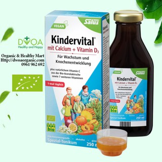Dung dịch bổ sung canxi + d3 hữu cơ salus