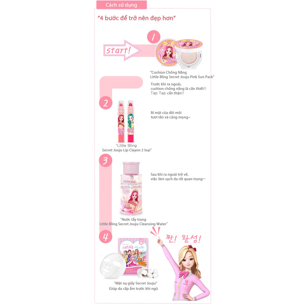 Son bút chì cho bé Little Bling Secret Jouju "Guardians of Star" Lip Crayon | BigBuy360 - bigbuy360.vn
