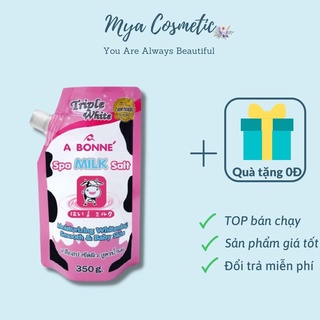 Muối tắm sữa bò tẩy tế bào chết A Bonne Spa Milk Salt Thái Lan 350gr