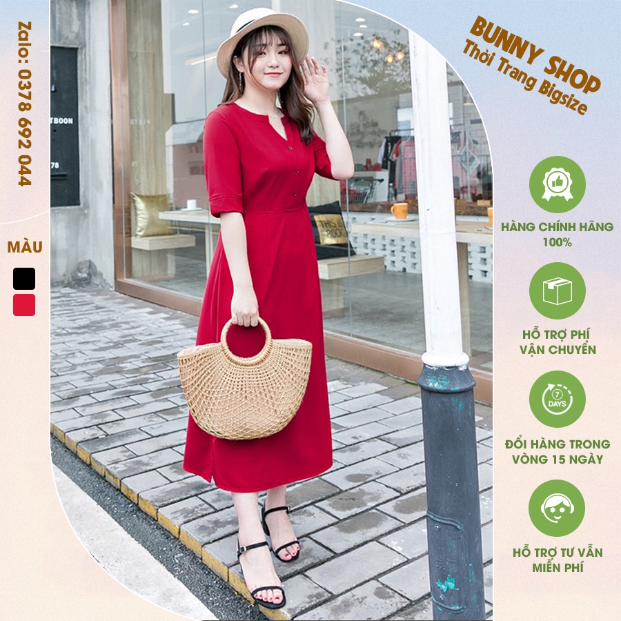 VBEO070 - Maxi cho người béo mập mũm mĩm bigsize che bụng mỡ cho người từ 40kg - 130kg