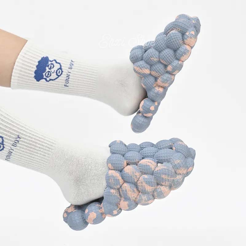 Dép Bít Mũi Đế Dày Thời Trang Năng Động Cho Nam Nữ