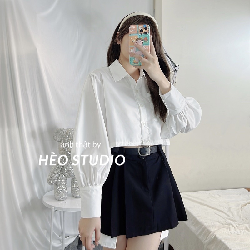 Chân Váy Giả Lộ Túi Kèm Belt Hèo Studio (Ảnh Thật + Video)