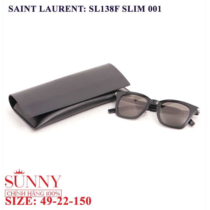 Kính mát Saint Laurent SL138FSLIM chính hãng, sp bảo hành trên toàn quốc