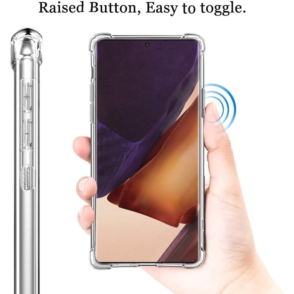 Ốp điện thoại silicon chống sốc và va chạm cho Samsung Galaxy ss Note 20 Ultra 10 9 8 Lite 10+ 5G