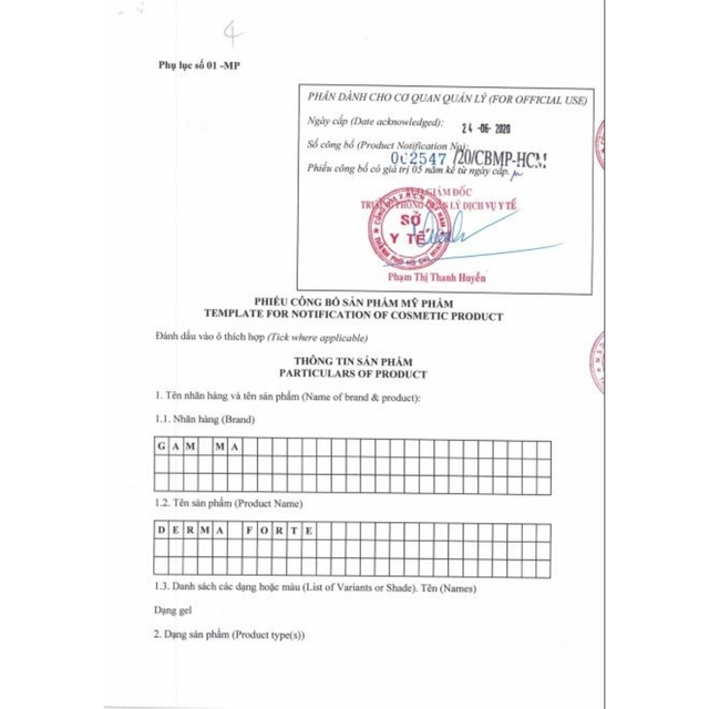 [Mã 2611TIEUDUNG100K giảm 8% đơn 500K] Gel Derma Forte Mờ Thâm Giảm Mụn 15g | BigBuy360 - bigbuy360.vn