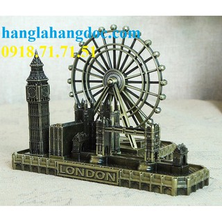 Bộ tứ công trình kiến trúc London: Tháp chuông Big Ben, Nhà thờ London, London Eye, cầu tháp