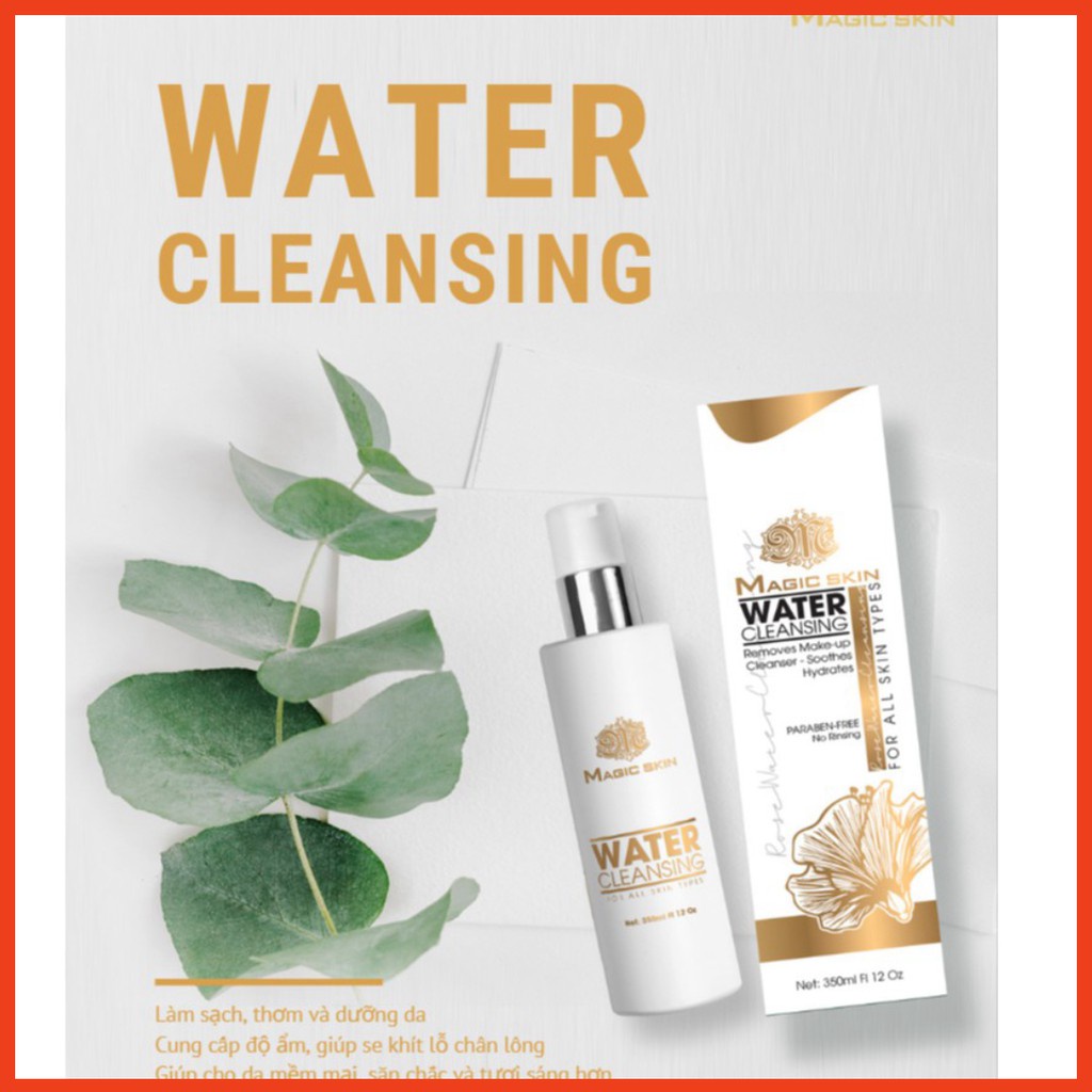 Nước hoa hồng Magic Skin Water Cleansing ngăn ngừa lão hóa cho da trắng Magic Skin | BigBuy360 - bigbuy360.vn