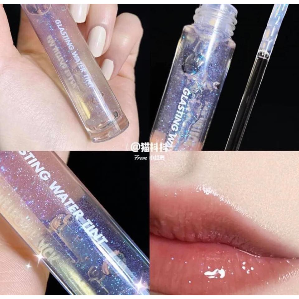 Son Tint Bóng Cho Đôi Môi Căng Mọng, Mịn Mượt Romand Glasting Water Gloss 4.5g