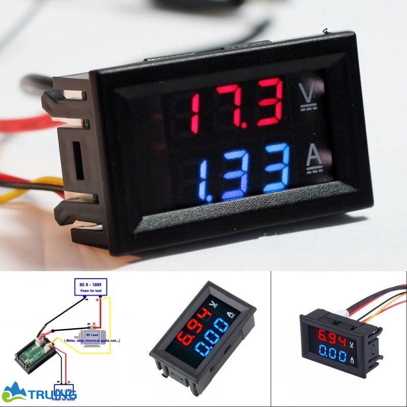 Vôn Kế Dc 0-100v 10a 2017 Chuyên Dụng