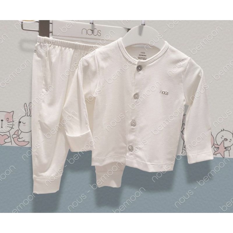 Bộ Nous dài tay chất pettit size 0-3m,3-6m,6-9m,9-12m