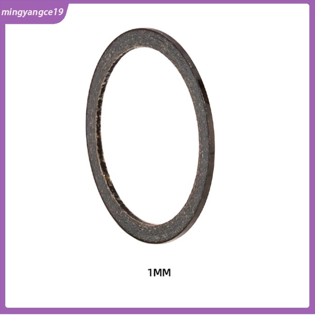 Vòng Đệm Cổ Tay 3k Bằng Sợi Carbon 28.6 Cho Phuộc Trước Xe Đạp Leo Núi