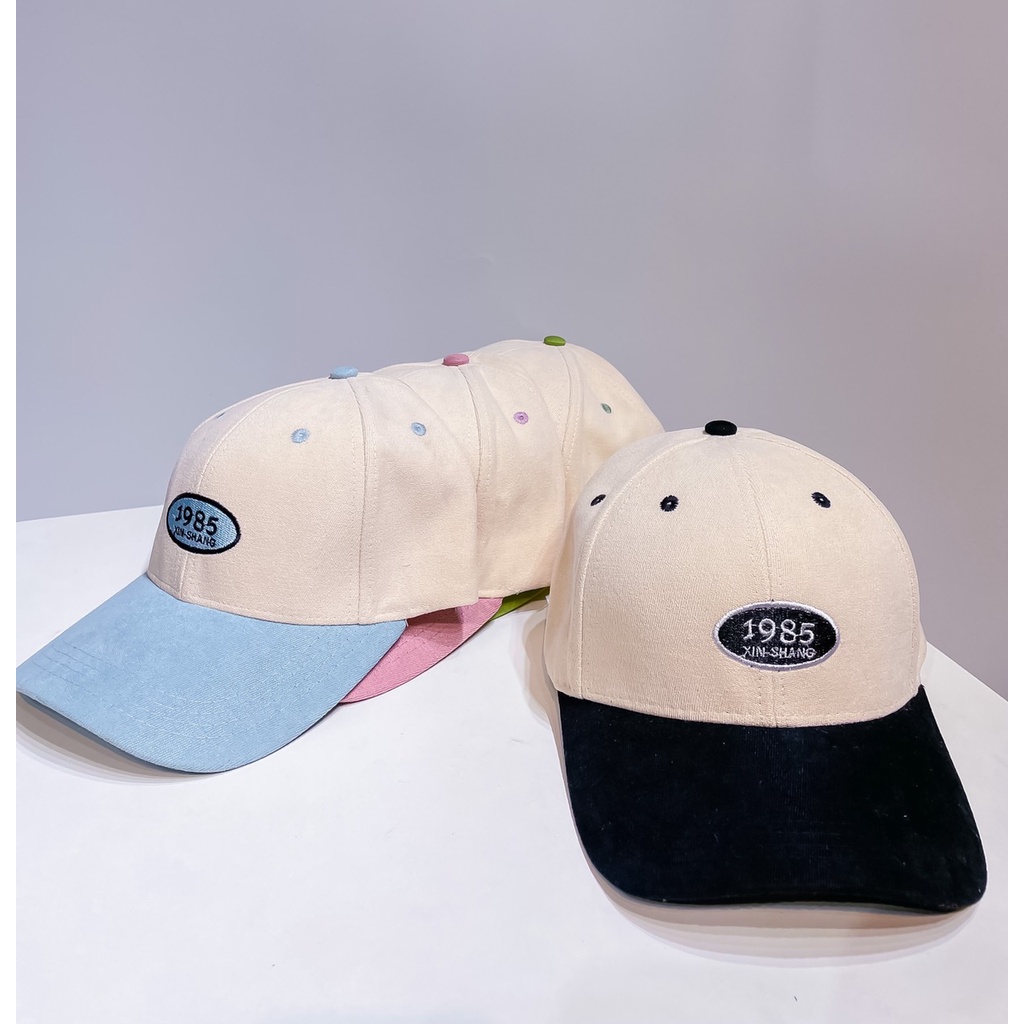 Mũ Lưỡi Trai Nón Kết Nhung Cao Cấp 1985 Phong Cách Ulzzang Form Unisex Nam Nữ - Hata24h