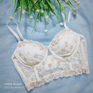 Áo bralette . Áo bra ren .