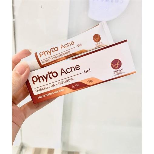 Gel Hỗ Trợ Giảm Mụn, Tăng Sinh Collagen Phyto Acne Oubaku + HA + Tretinoin Gel