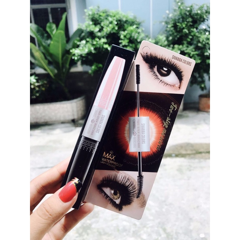 Mascara Sivanna Colors chuốt mi 2 đầu - BX3671