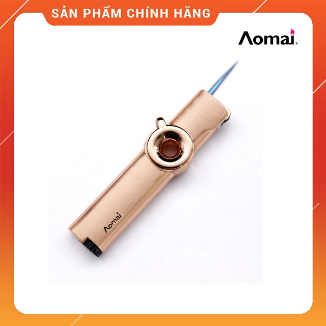 𝐇𝐨̣̂𝐩 𝐐𝐮𝐞̣𝐭 𝐁𝐚̣̂𝐭 𝐋𝐮̛̉𝐚 Bat lua Bật-Lửa AM-7106 Ga Khò 1 Tia Có Khóa Rảnh-Tay (Nhiều Màu)