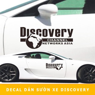 Tem xe Sườn Xe DISCOVERY Xe Hơi Ô Tô Phong Cách Thể Thao [ Ảnh Thật]