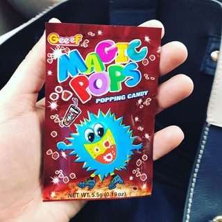Kẹo nổ vị Cola Geeef Magic Pops Thái Lan