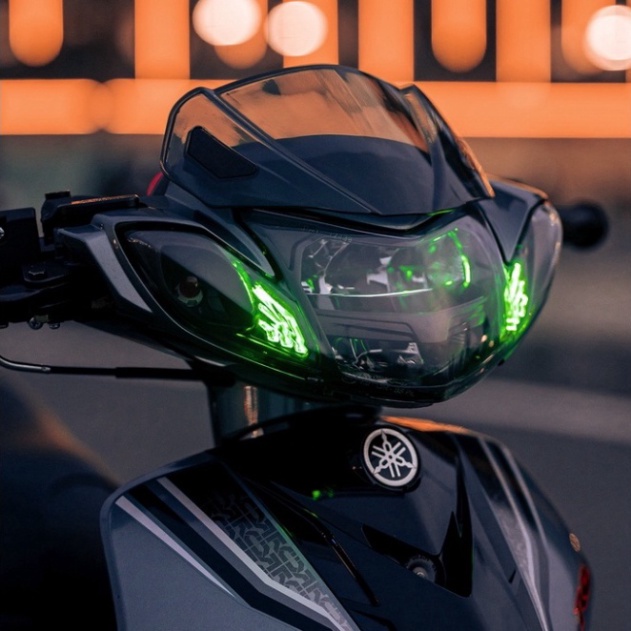 Chóa Đèn Pha Led Sirius RC, Sirius Fi Hai Tầng Chính Hãng Zhi.Pat Bảo Hành 2 Năm Ảnh thật Sp