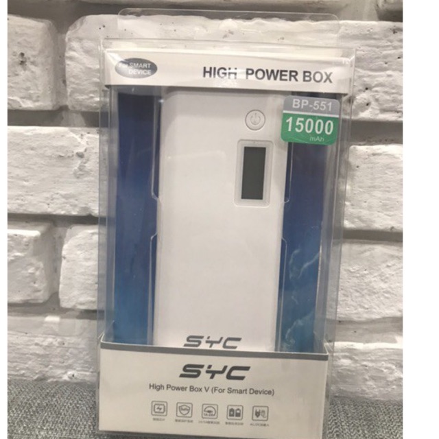 Sạc dự phòng SYC 15000mah