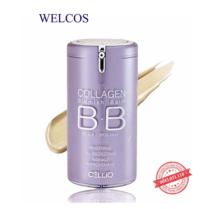 Kem nền BB Collagen Cellio 21 (Lọ) CS45-HÀNG CHÍNH HÃNG