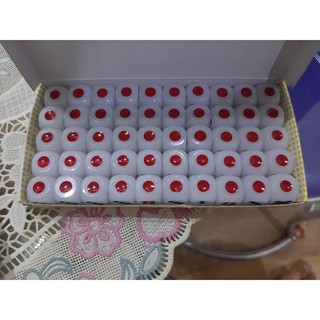 Xí ngầu nghệ hoa 13 ly hộp 50 viên loại 1