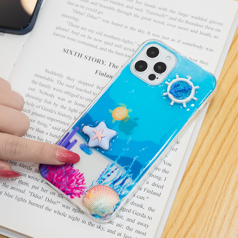 Ốp Điện Thoại Họa Tiết Đại Dương Độc Đáo Cho iPhone 6 6plus 7 7plus 8 8plus X Xr Xs 11 12 Pro Max Plus Pro Max | BigBuy360 - bigbuy360.vn