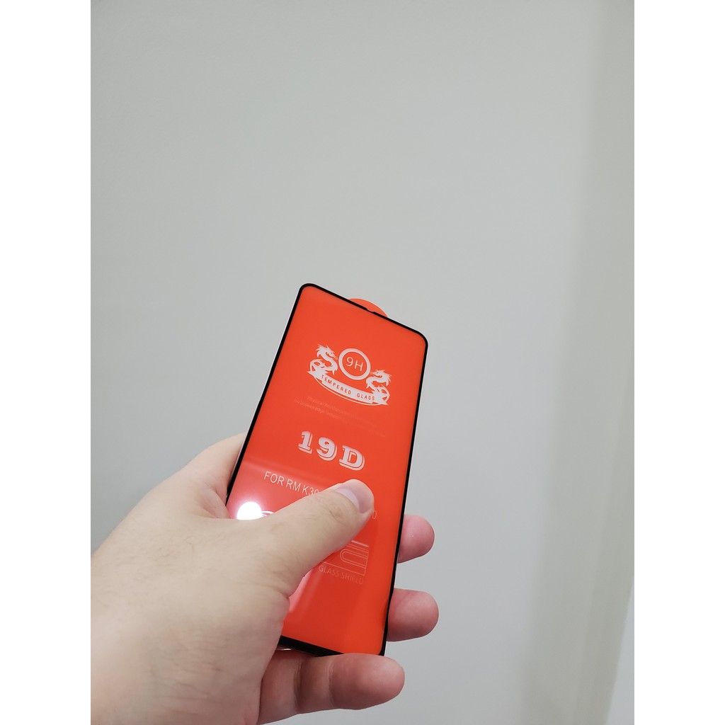 Cường lực 19D Redmi Note 9s / Redmi K30  FREESHIP Từ 50k dùng chung Full màn viền mỏng chất đẹp 1