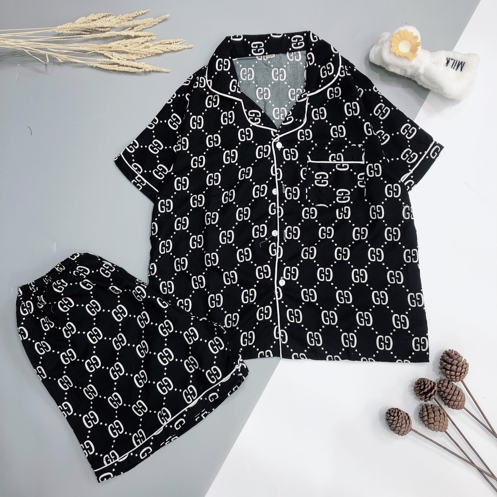 Bộ đồ ngủ nữ pijama đùi bộ mặc nhà chất kate thái thoải mái dễ thương giá rẻ H4 | BigBuy360 - bigbuy360.vn
