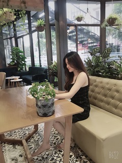 Váy kẻ đen F21