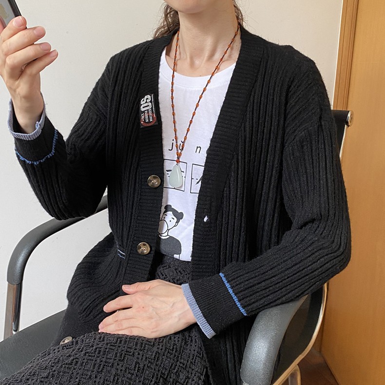 Áo khoác len dáng dài Basic LBS18 mới nhất 2020