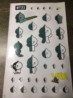 [Mẫu mới] Sticker BT21