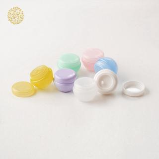 1 lọ rỗng có nắp đựng mỹ phẩm/kem dưỡng nhiều màu sắc tùy chọn 5g/5ml