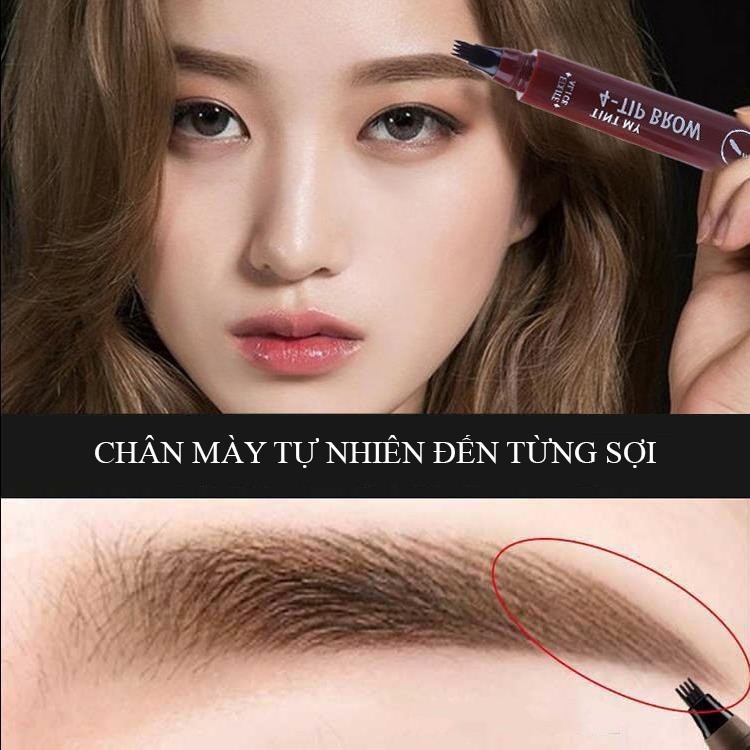 Bút chì kẻ lông mày phẩy sợi 4D MKING PRETTY chống nước siêu lâu trôi DUCAMI CM02