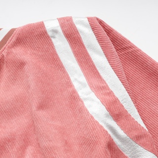 Áo Khoác Croptop Nữ Nhung Form - S1 - Màu Hồng02