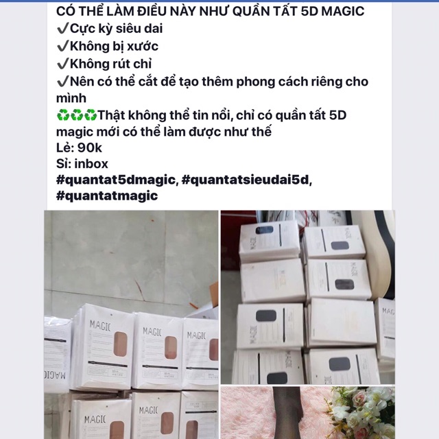 Quần tất 5D MAGIC siêu dai